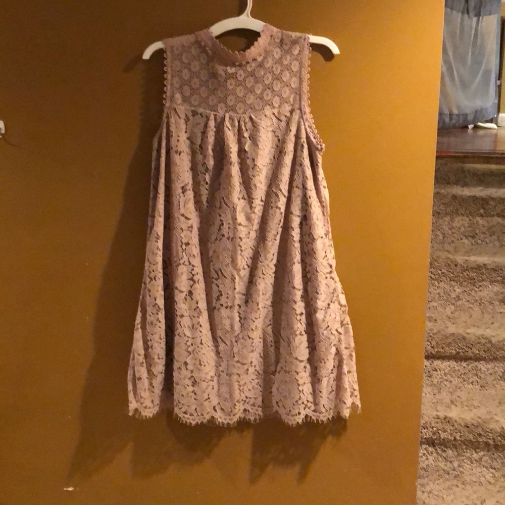 Tan dress